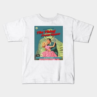 Retro Sci Fi Horror  Comic Book Cover Kids T-Shirt